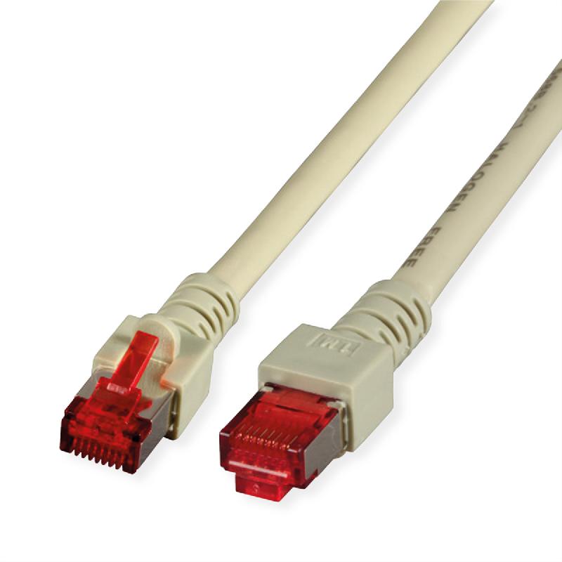 Cordon Cat.6 (Classe E) S/FTP LSOH, gris, 20 m_0