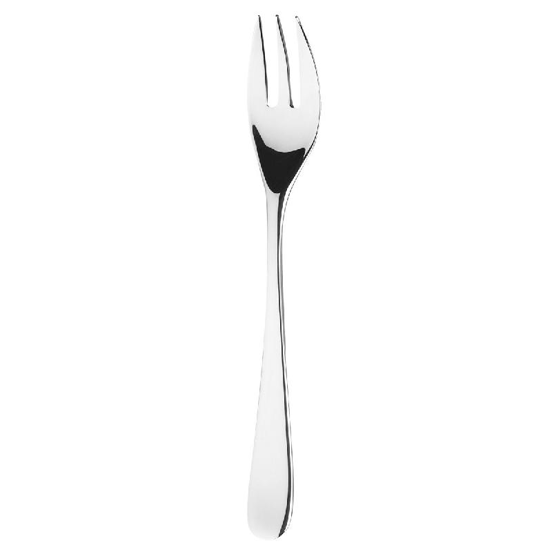 FOURCHETTE À GÂTEAUX EN INOX 18/10 3,8MM FINITION MIROIR - LOT DE 6 - GUY DEGRENNE - AQUATIC