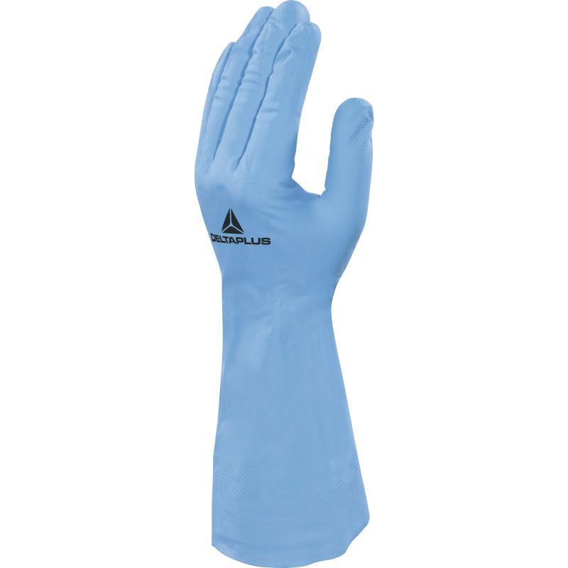 Gant de protection chimique tout nitrile - Nitrex 830 VE830 - longueur 33 cm, épaisseur 0,20 mm_0