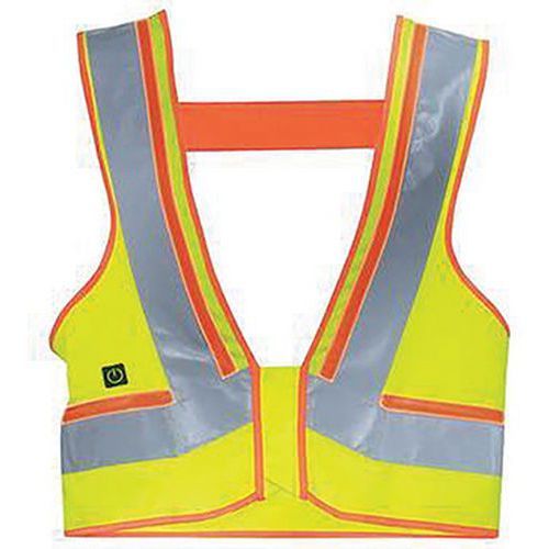 GILET HAUTE-VISIBILITÉ ACTIVE FLASH -JAUNE - TAILLE 3XL - UVEX