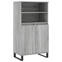 Helloshop26 - Buffet bahut commode armoire meuble de rangement organisateur cuisine salle de séjour salon haut sonoma 60 x 36 x 110 02_0035380 - 3000_0