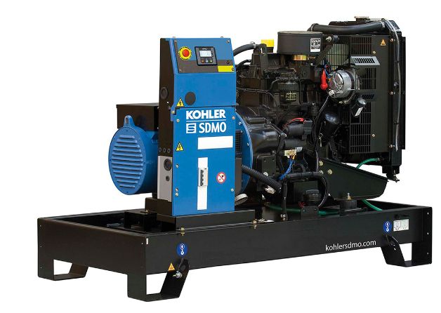 J66 - Groupe électrogène industriel SDMO - Tension 400/230V - Moteur John Deere - Type 4045TSG20_0