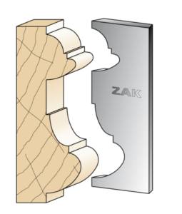 JEU DE 2 FERS ZAK534313 HAUTEUR 100MM