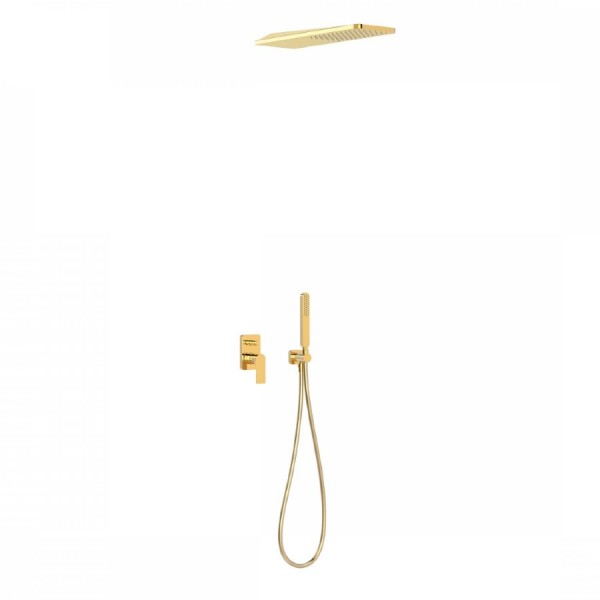 KIT DE DOUCHE ENCASTRÉ OR LOFT COLORS - TRES 20018005OR