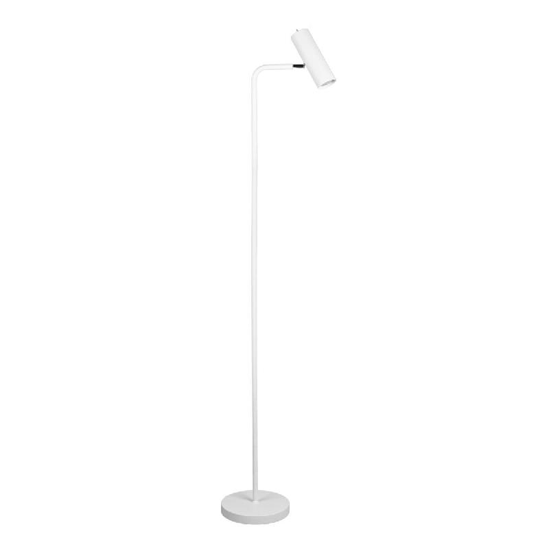 Lampadaire minimaliste 1xGU10 max 5W blanc mat métal - Trio - Marley - blanc métal 4017807488784_0