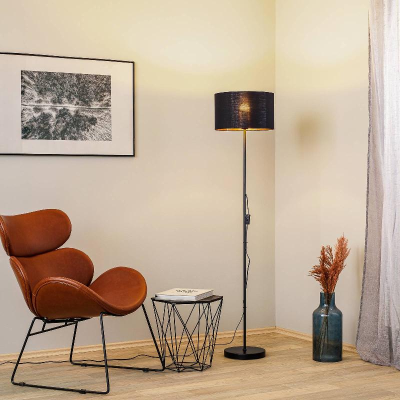 LINDBY OLIKANA LAMPADAIRE, À UNE LAMPE