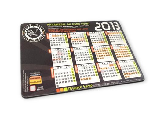 Magnet calendrier caoutchouc_0