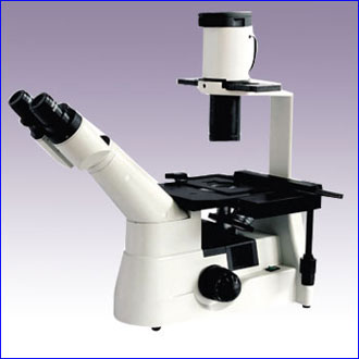 Microscope biologique inversé - haute résolution et contraste - objectif longue distance_0