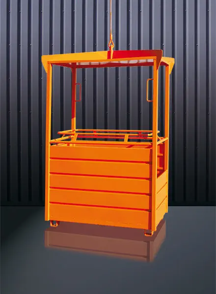 Nacelle grue renforcée 2 personnes -  capacité de charge 200 kg_0