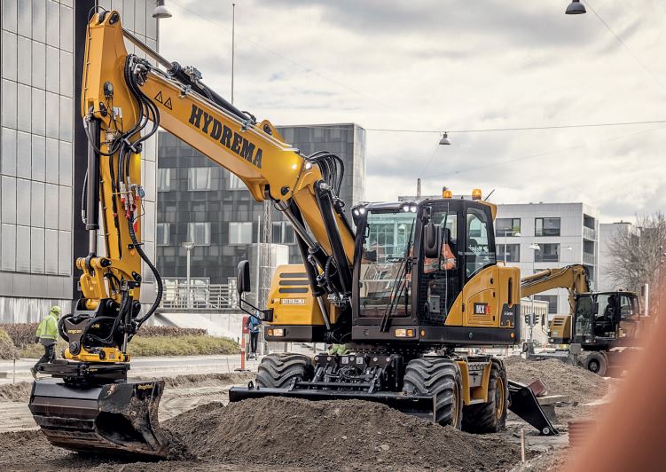 Pelleteuse sur pneus - Hydrema - MX 20G_0