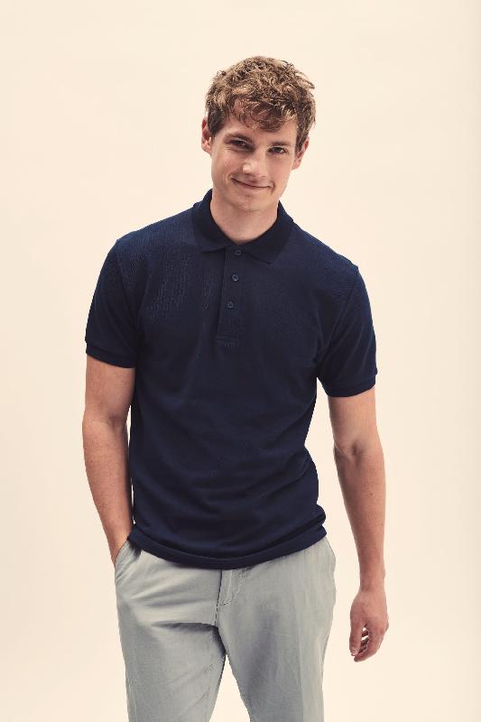 Polo Heavy 65/35 - Réf : SC63204 - Fruit of the Loom - 220 g/m² - Taille 3XL - Couleur White_0
