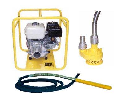 Pompe à eau - moteur thermique avec transmission flexible renforcée - raccord pompier 3''_0