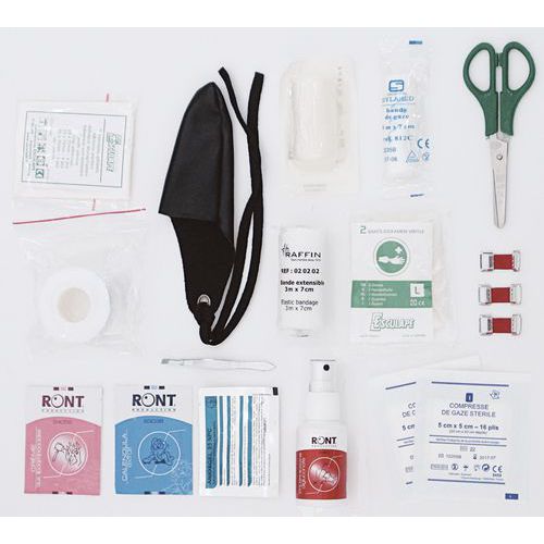 REASSORTIMENT POUR COFFRET DE SECOURS 4 A 8 P ERSONNES TYPE - ESCULAPE