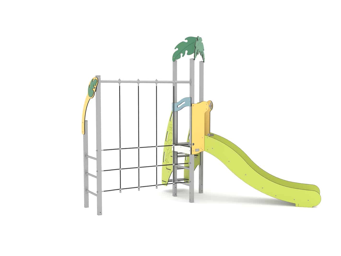 Structure multi-activités métallique îles - LD1ILT20020 - Ludoparc - Pour enfants dès 2 ans - Capacité 10 personnes_0