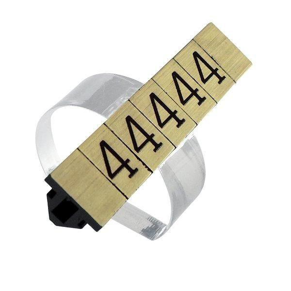 Support prix 1cm demi-lune transparent - par 20 - acrylique pour affichage magasin et vitrine_0