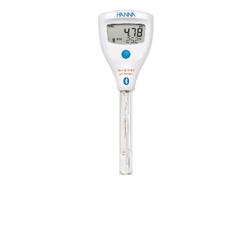 Testeur de pH avec électrode spéciale peau et cuir chevelu - HALO2 - HI9810372_0