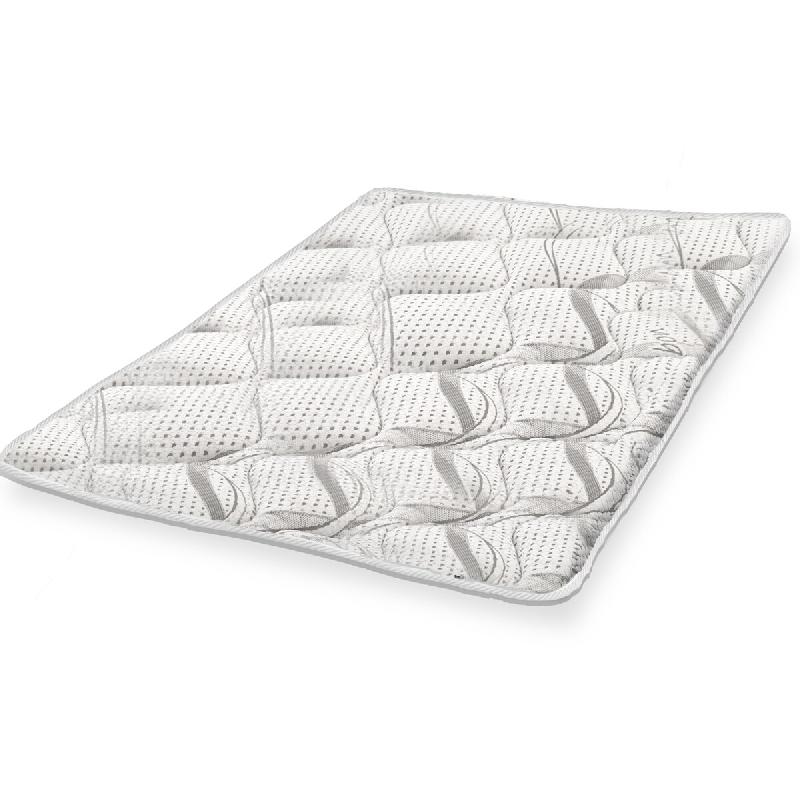 The White Stone Topper 170 x 190 cm | Topper ergonomique 5 cm | Ouate Soft | Respirant et antiallergique - blanc Mousse à mémoire de forme TOPPERCAR_0