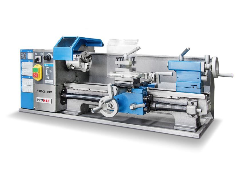 Tour à métaux Promac PBD 2140V - 600W - Distance entre-pointes 400 mm - Variateur électronique_0