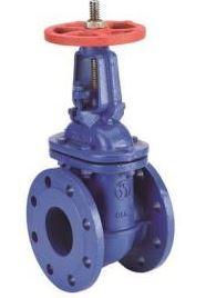 Vanne à opercule en fonte GJS-500-7 - référence 158 - PN16 - tige extérieure - siège inox_0
