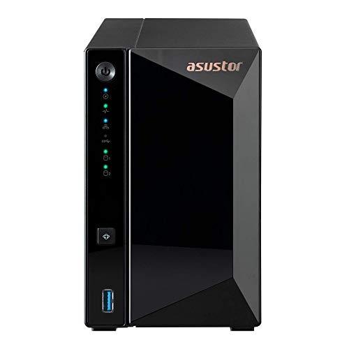 Serveur de stockage NAS ASUSTOR AS3302T - Ethernet/LAN, Noir, RTD1296, 2 baies, RAID, DDR4, 36 To_0