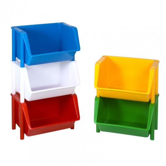 Bac à bec alimentaire gerbable GILAC 18 L - 425x525x315_0