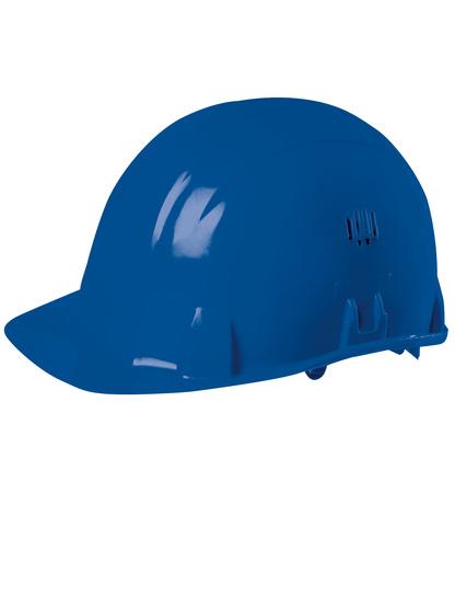 Casque de chantier en polyéthylène Brennus - aéré et réglable - fabrication française NF_0