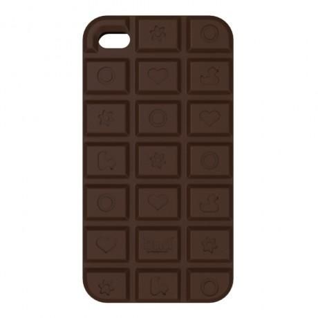 BUD BY DESIGNROOM - COQUE IPHONE 4 DESIGN CHOCOLAT - BUD -