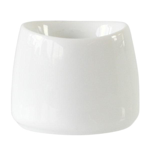 COQUETIER ROND EN PORCELAINE BLANCHE - LOT DE 6 - COQUETIER - COSY & TRENDY