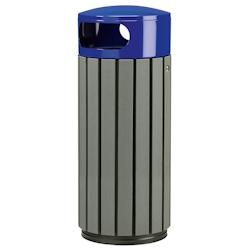 Rossignol - Corbeille ouverture frontale 60L ZENO ETIK - gris/bleu - bleu acier 57929_0