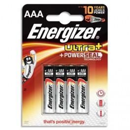 ENERGIZER BLISTER DE 4 PILES ALCALINES LR03 GAMME ULTRA+