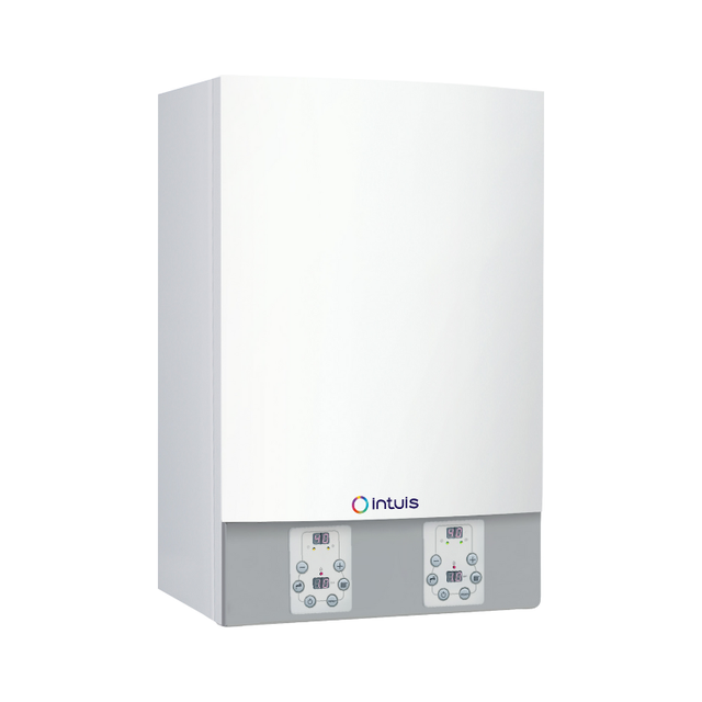 GIALIX 12MT Confort+ Chaudière électrique murale monophasé 2x6 kW, gère 2 circuits chauffage indépendants - Intuis - 132635_0