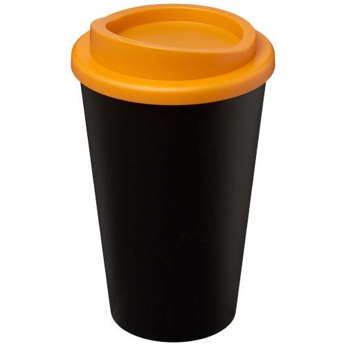 Gobelet isolant Americano® 350 ml - isotherme à double paroi avec couvercle à visser - plastique PP fabriqué au Royaume-Uni_0