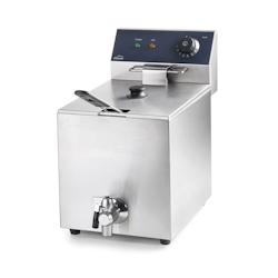 Lacor 69468 69468-Friteuse électrique avec robinet professionnel 3250 W, 8 L, acier inoxydable - inox 8414271694684_0