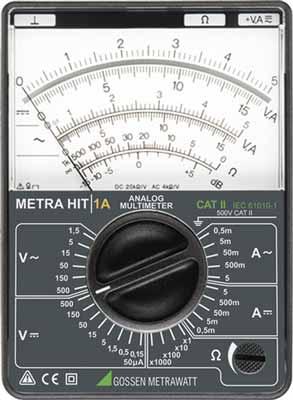 Multimètre analogique Metrahit 1A - compact et idéal pour la formation et les loisirs_0