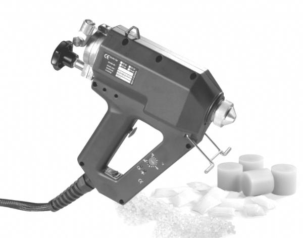 Pistolet à colle Getra TR60.3 - électropneumatique, spiralisation et pulvérisation de colles thermofusibles_0