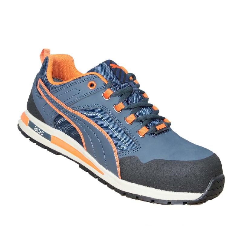 Puma Chaussures de sécurité basses Crosstwist LOW S3 HRO SRC -  bleu/orange 45 - 45 multicolore cuir 54859_0