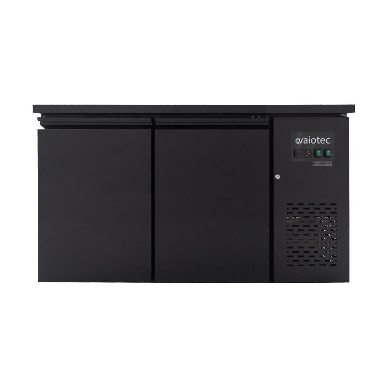 Vaiotec EASYLINE Table réfrigérée de bar noir / 2 portes - 280 l - DC210_0