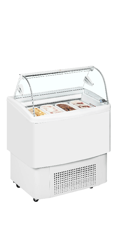 Vitrine ventilée pour glace en bac TEFCOLD FIJI 4_0