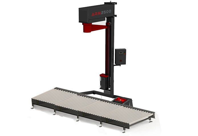 Arm2500 - Banderoleuse à bras tournant automatique - EF Pack - Modèle pour charges instables_0
