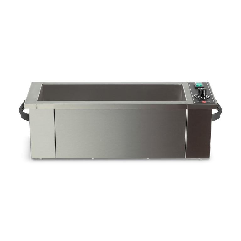 Bain-marie électrique professionnel avec eau version 3 gn 1/6 - BECIF3_0