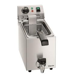 Bartscher Friteuse inox simple 4 Litres à poser, 2000 W, 220 V - MONO - Acier inoxydable 18/10 A162820E_0