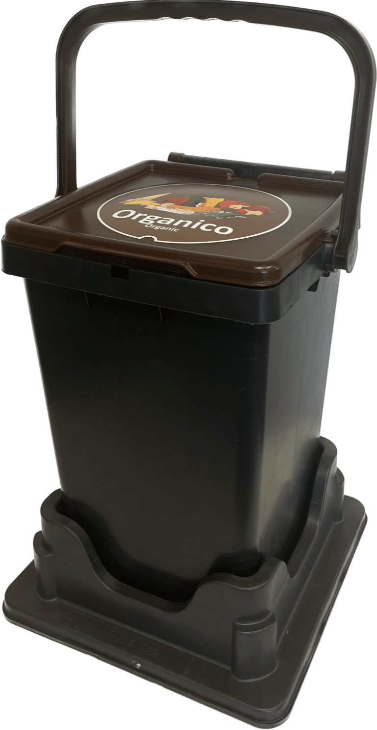 Bio-seau professionnel - 35 litres - Idéal pour compostage domestique et collecte de bio-déchets_0