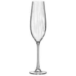 Coupe Flûte Bohemia Optic Cristalin 26Cl - transparent Verre en cristal 5425843_0