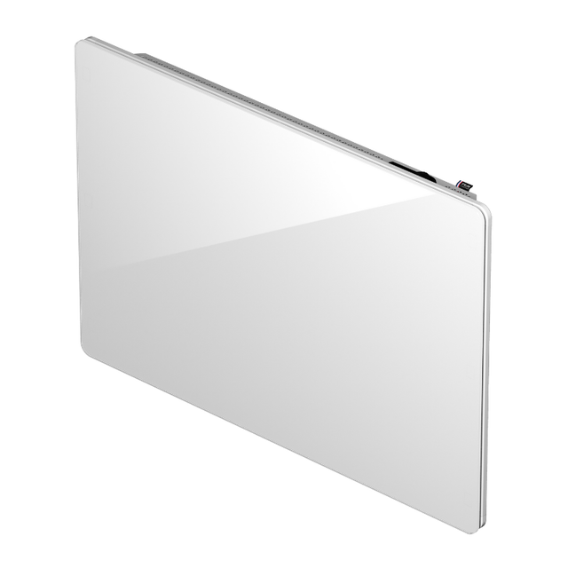 CAMPAVER Nativ Radiateur connecté Horizontal 1000W Verre massif Blanc lys - Intuis - K161113_0