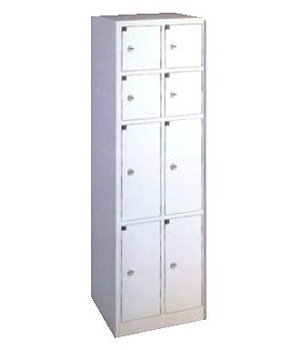 Casiers porte-objets Saima - consigne en tôle d'acier avec serrure mécanique et configuration modulaire_0