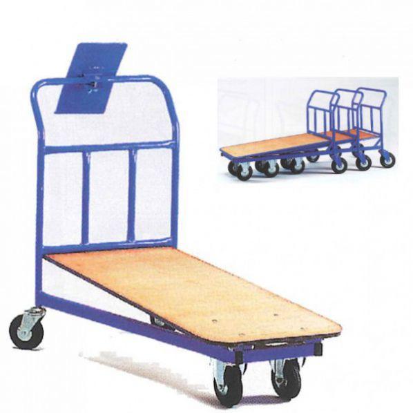Chariots emboîtables Rolléco - avec tablette et rehausse pour le transport de marchandises_0