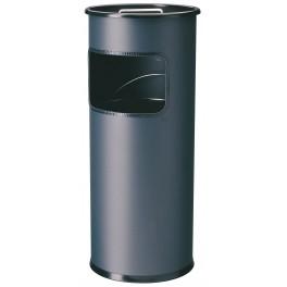 Corbeille cendrier bac à sable - Réf 8208041 - Diamètre 260 mm - Hauteur 620 mm - RAL 7016_0