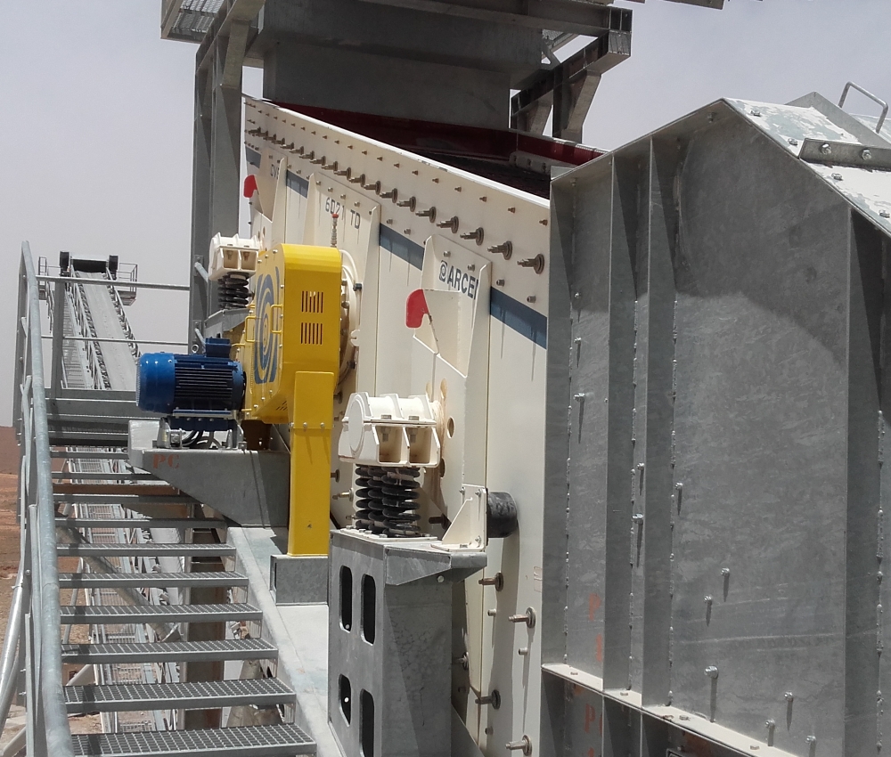 Cribleur pour carrière - Arcen - crible primaire et secondaire_1