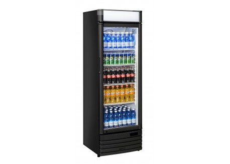 Armoire réfrigérée vitrine DC388CB(DEPS21) - 350L - Éclairage LED - Température +1°C/+10°C - Dimensions 595x575x1840mm_0