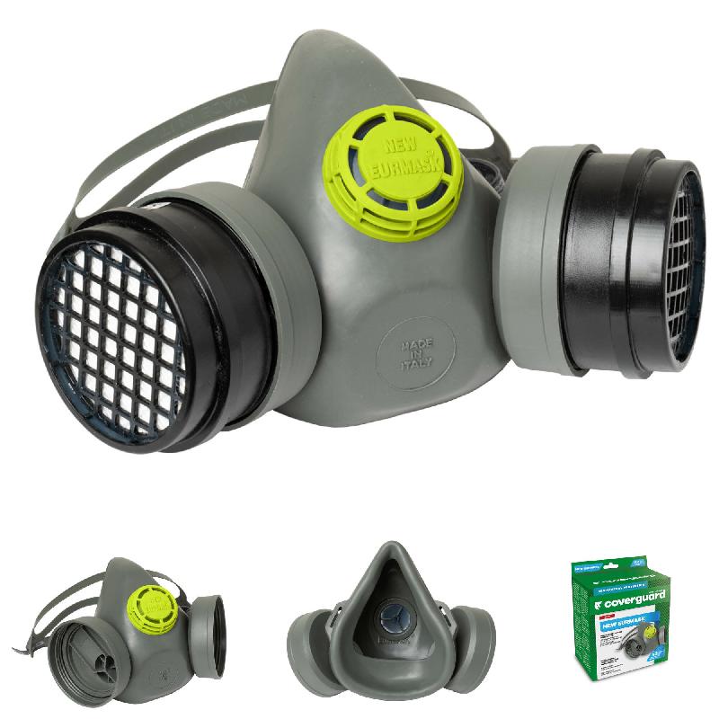 Demi masque en caoutchouc EUROMASK DUO_0